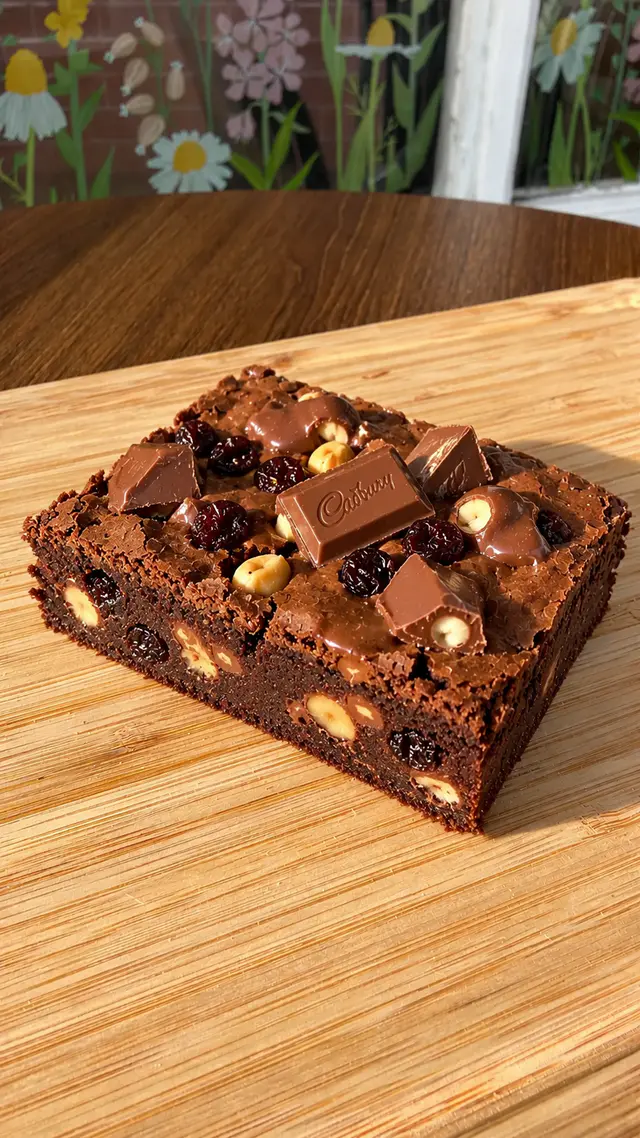 Cadbury Fruit & Nut Brownie