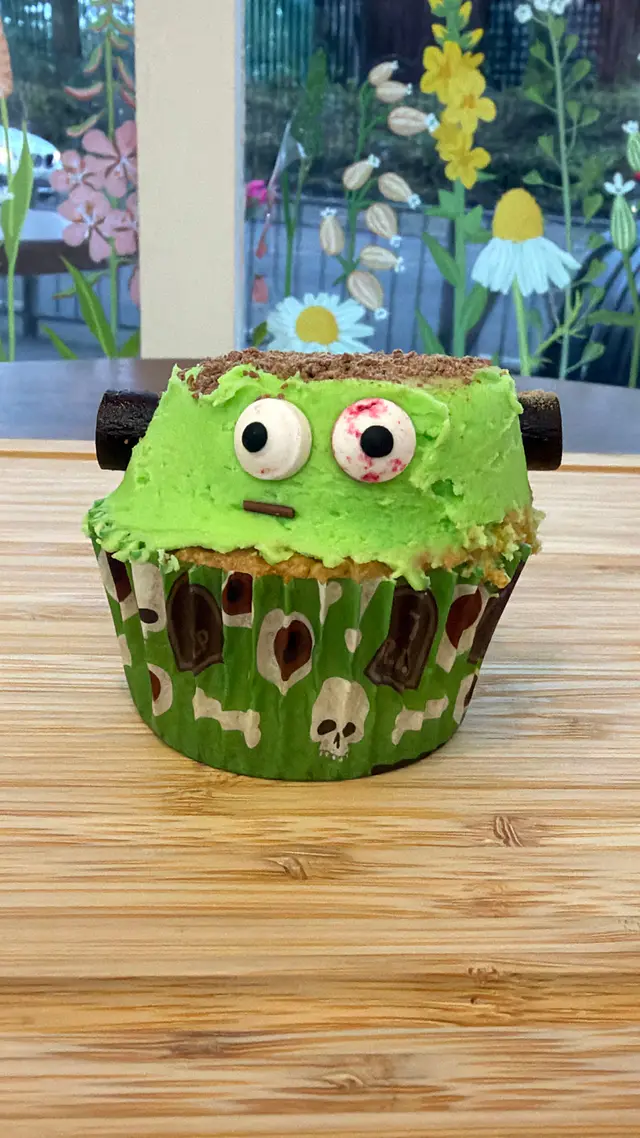 Frankenstein Cupcake