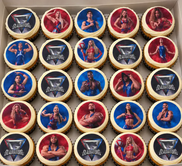 Gladiator Cupcakes