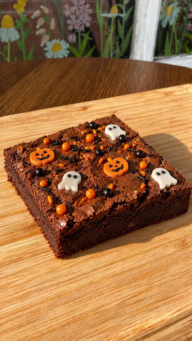 Halloween Brownie